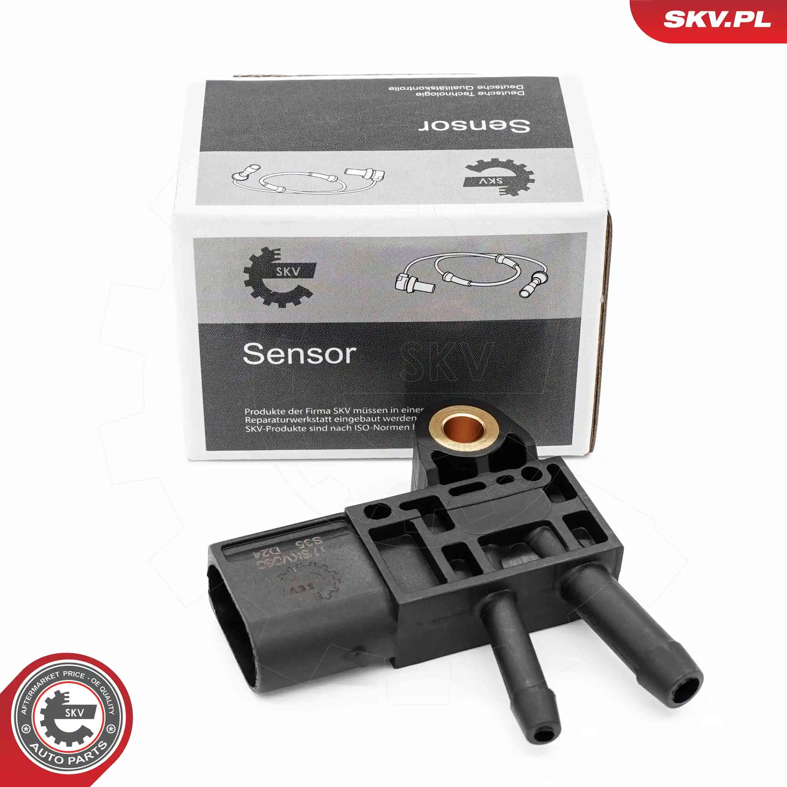Sensor, exhaust pressure